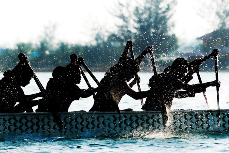 dragon boating: recruiting season is from October to December
