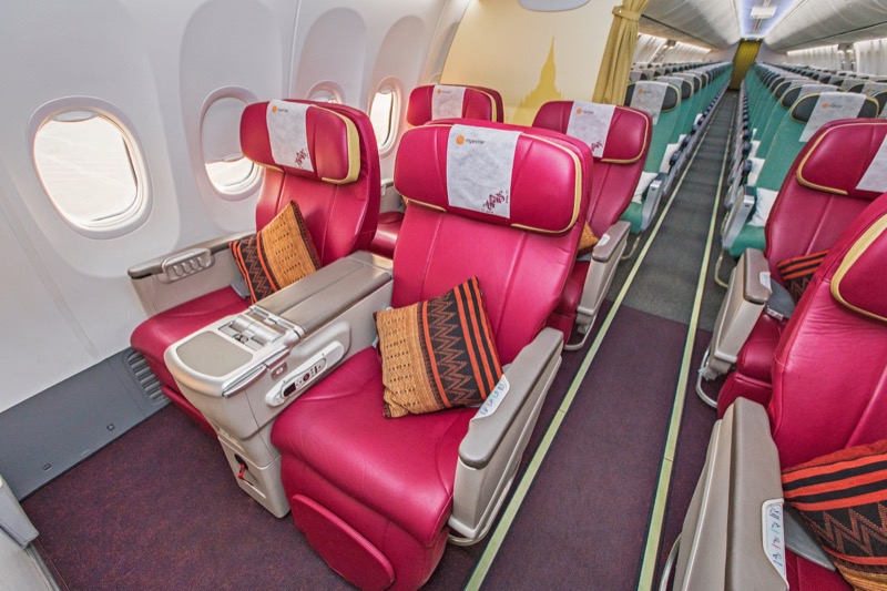 Your holiday starts as soon as you step on board your Myanmar National Airlines flight
