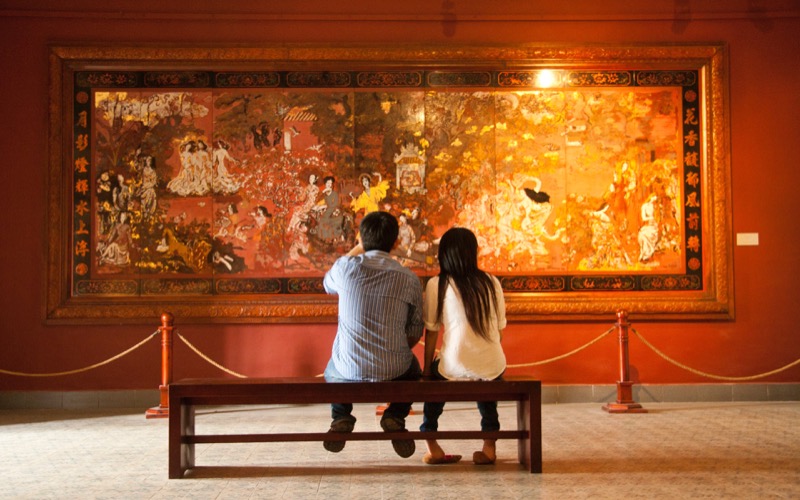 Learn about the history of Vietnam's art in Ho Chi Minh