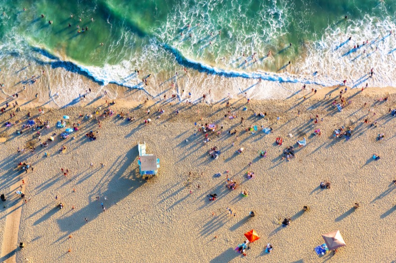 Los Angeles beach 