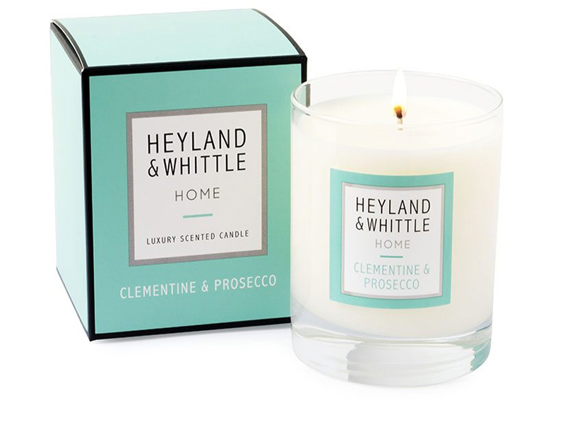 Scented candles from British brand Heyland & Whittle