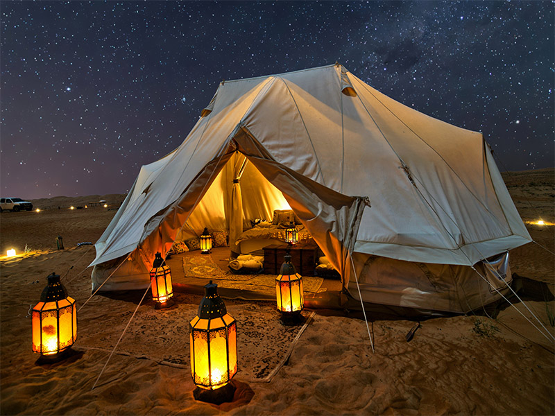 glamping, Boutique campsites - Oman Canvas
