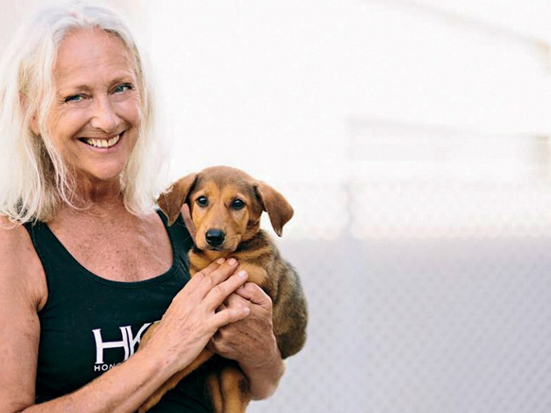 Sally Anderson, founder of Hong Kong Dog Rescue