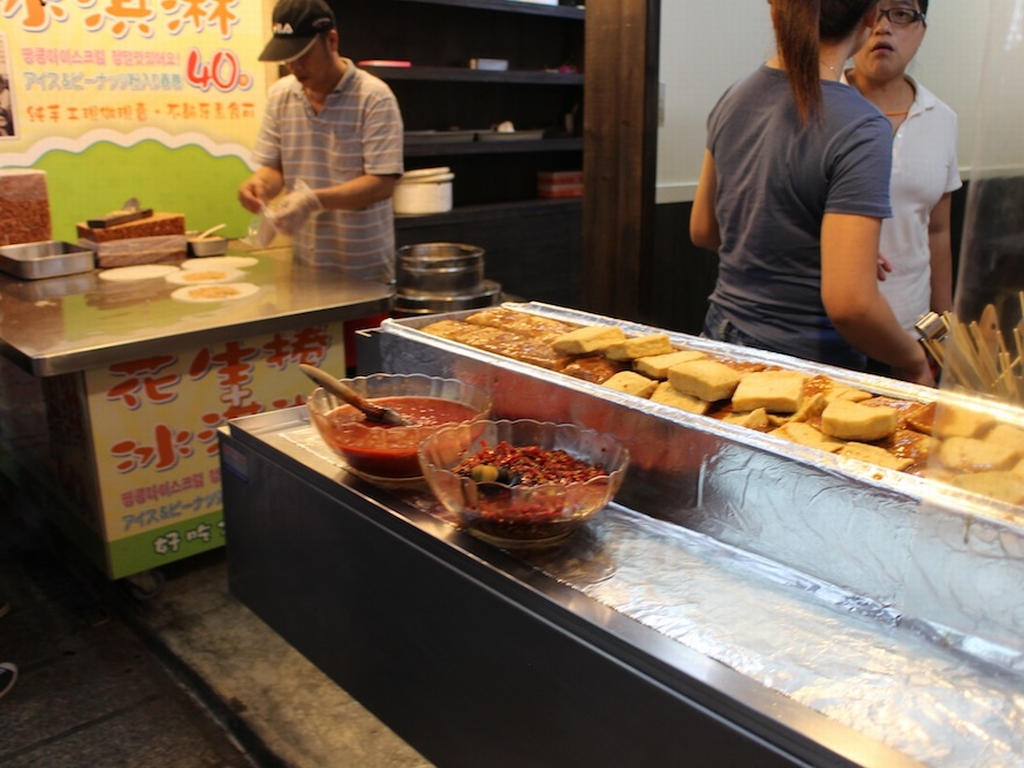 Street food is everywhere, and it's generally very good!