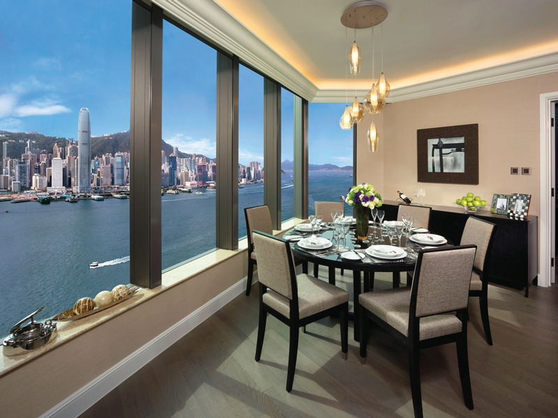 Gateway Apartments Hong Kong - 2 bedroom, dining room