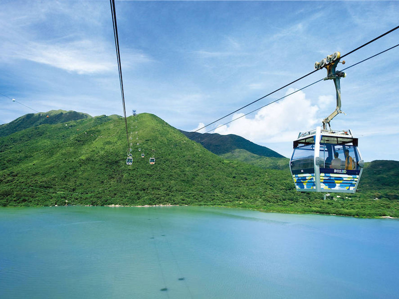 Lantau Island's Ngong Ping Cable Car