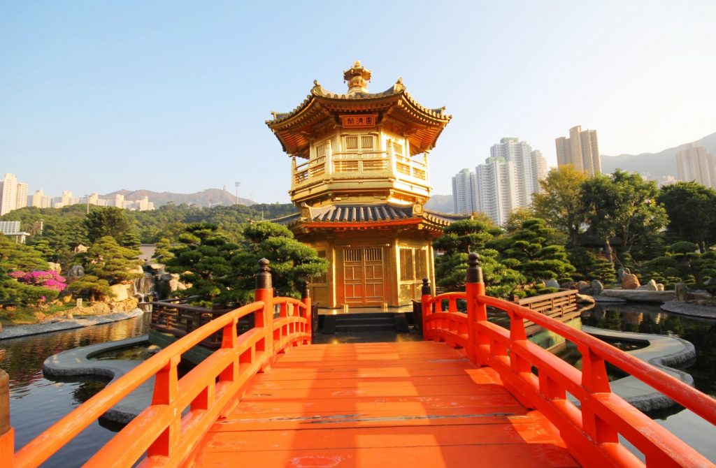 image of Chi Lin Nunnery, one of the kids things to do in Hong Kong