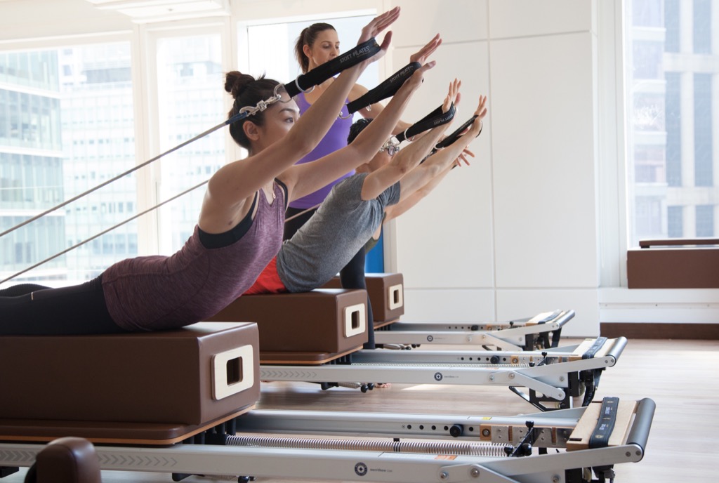 Options Studio has a primary focus on pilates for fitness