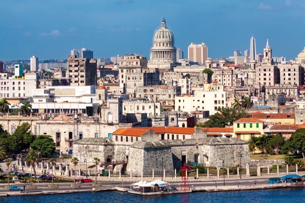 Havana is the capital of Cuba