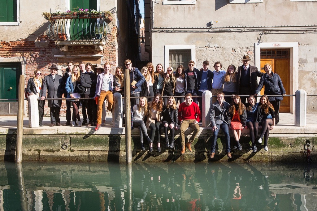 Boarding school: The John Hall Venice Course is being offered as a summer course for the first time this year 