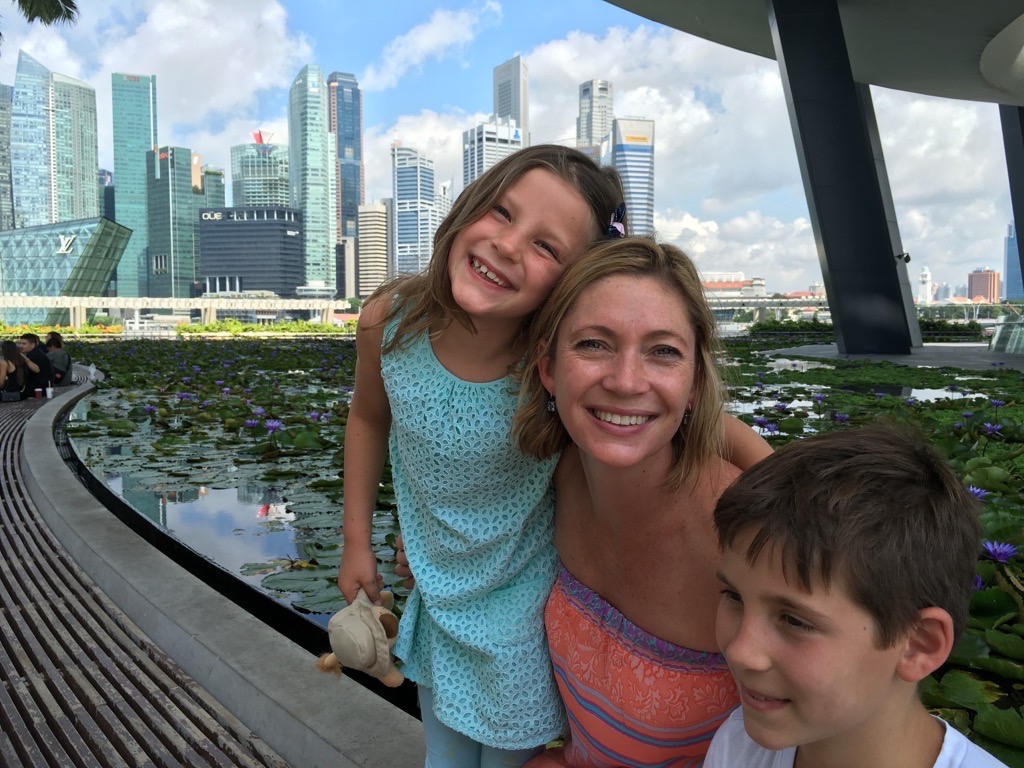A stay at the Ritz-Carlton Millenia in Singapore was perfect for Lara Sage and her family