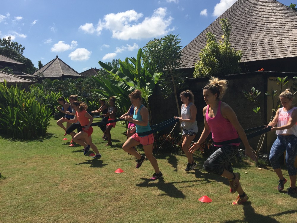 Canggu Bali: A bootcamp session lessens the guilt about any other weekend indulgence!