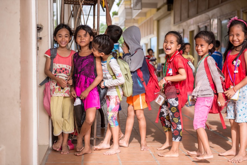 The Cambodian Children's Fund aims to give educational opportunities to impoverished children