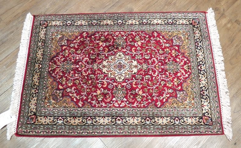 A Fine Kasmir Silk carpet is a classic choice