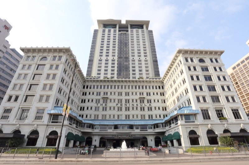 Historical buildings: The world-famous Peninsula Hotel
