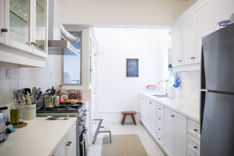 The Peak: The kitchen in the apartment. Picture: Michelle Proctor