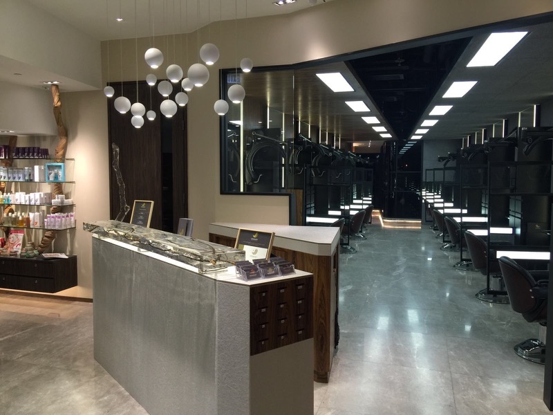 hairdressers: The relaxing interior of the Emmanuel F salon
