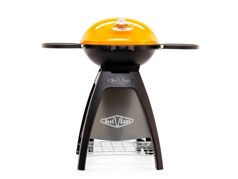 The Amber BUGG barbecue with trolley is an example of a smaller barbecue