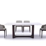 The Lamberi Dining Table 10 is the most popular of the styles carried by DSL Furniture
