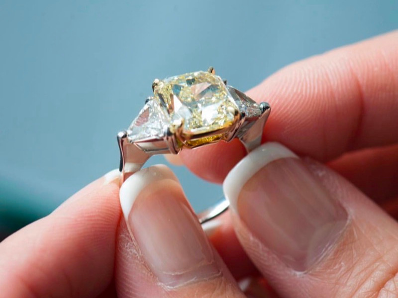 Customised diamond jewellery - ring