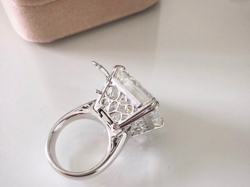 Customised diamond ring