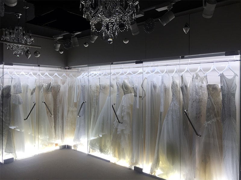 image of Rania Hatoum Bridal salon in Hong Kong for wedding dress tips story