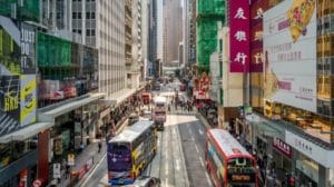 image of Hong Kong street