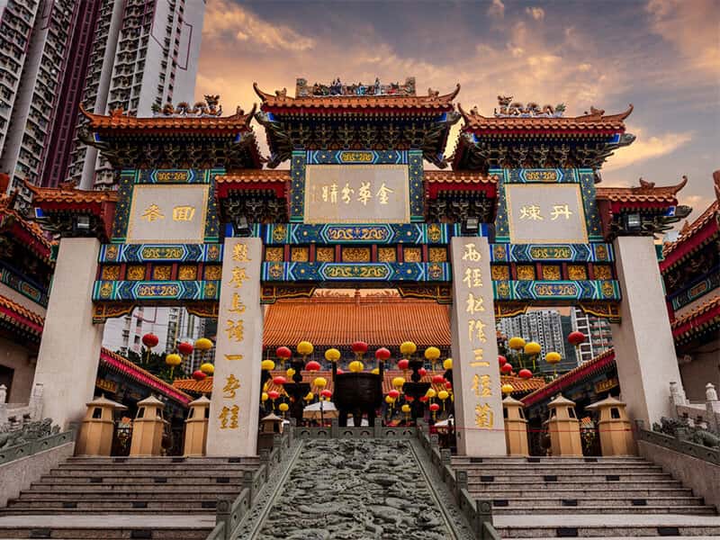 Hong Kong Tourist Spots - Wong Tai Sin Temple