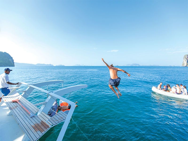 Simpson yacht charter offers luxury Phuket cruises
