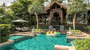 image of Four Seasons, one of the child-friendly resorts in Asia