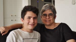 image of mother and son who used Hong Kong tutors BartyED