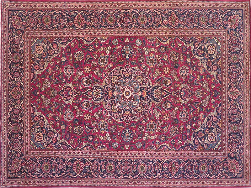 Carpet buyers - red persian rug