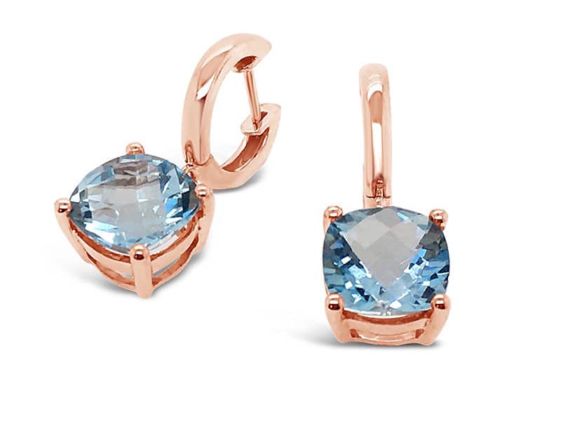 Finnly's blue earrings - luxury fine jewellery in Hong Kong