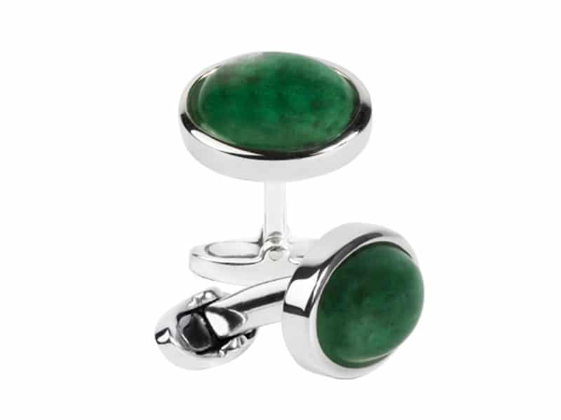 One Bond Street emerald cufflinks