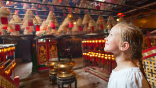 Man Mo temple - things to do in Hong Kong with kids