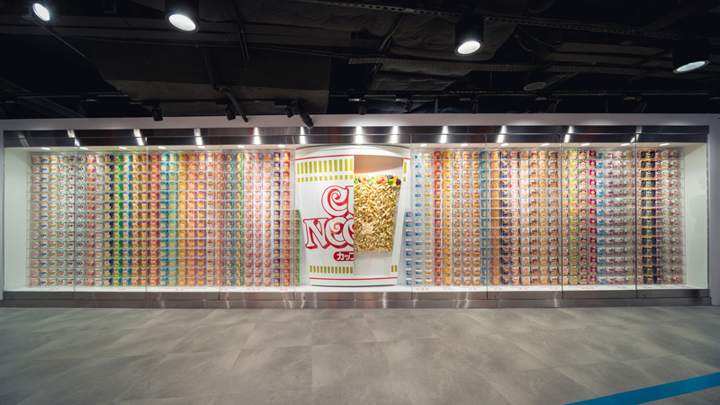 What's on in HK - Cup Noodles Wall