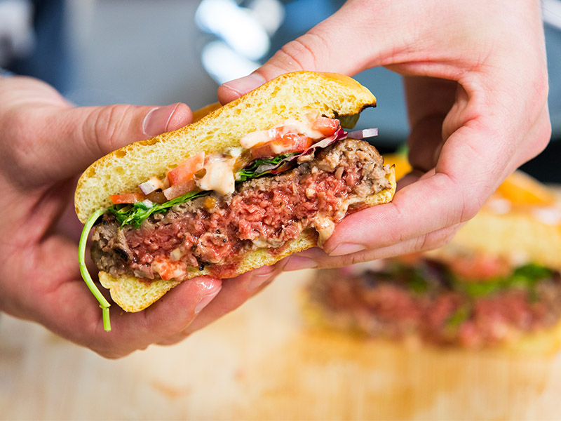Impossible foods - eating less meat, vegetarian and flexitarian options in Hong Kong