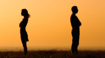 Divorce: estranged couple