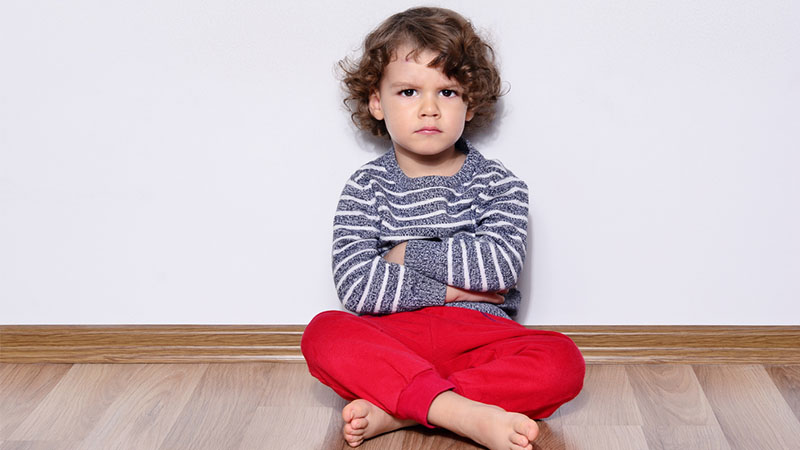 Preschoolers: Toddler upset