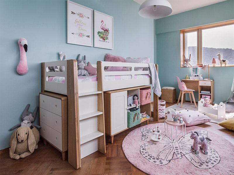 Kids' furniture: Butterfly Bloom collection of furniture and accessories, price on request, Indigo Living