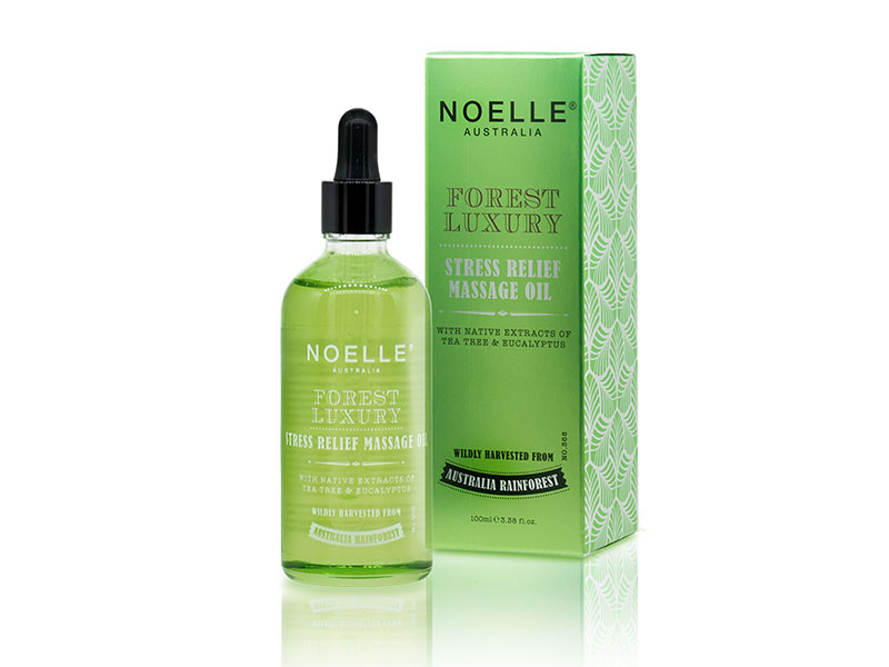 Noelle Australian natural skincare and body care products, massage oil