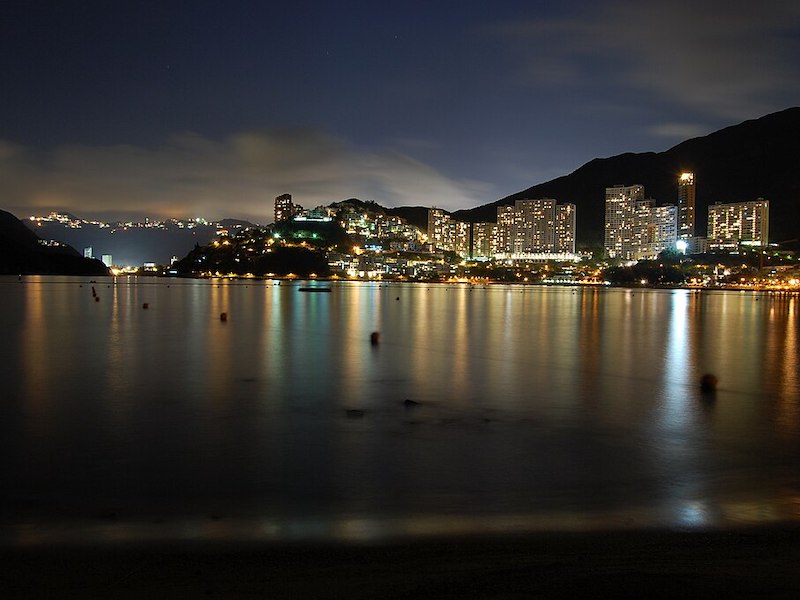 Repulse Bay at night