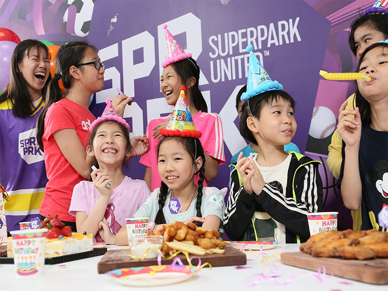 Kids' party at Superpark Hong Kong