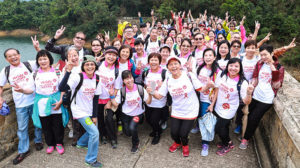 Fundraising walk for Hong Kong Cancer Fund