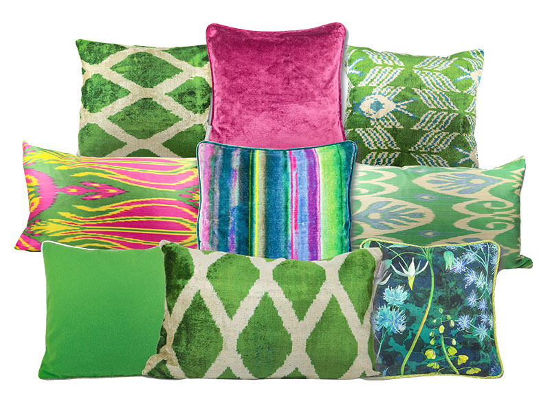 Fun furniture and accessories - Tequila Kola - green pillows