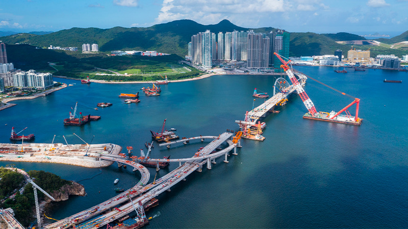 Hong Kong facts and trivia - new Cross Bay Bridge