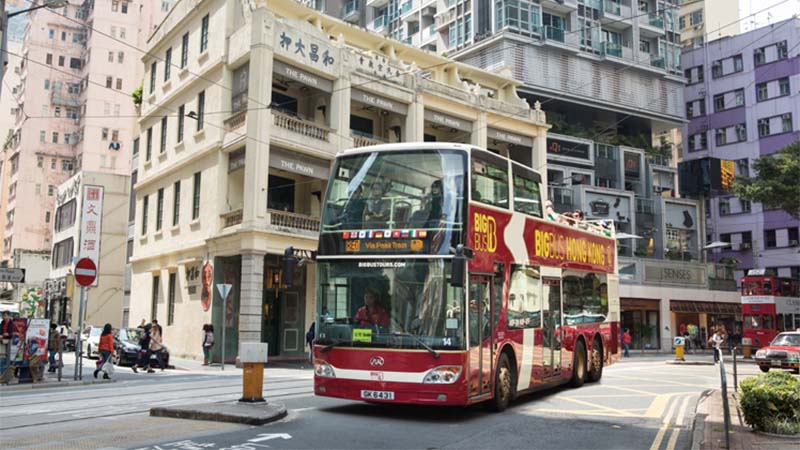 Hong Kong public transport - bus