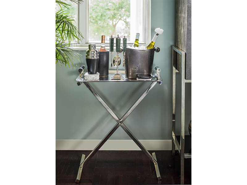 Entertaining at home - drinks trolley