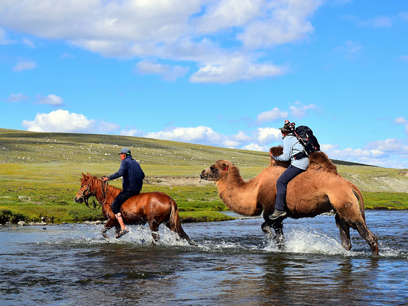 Adventure travel - trekking in Mongolia