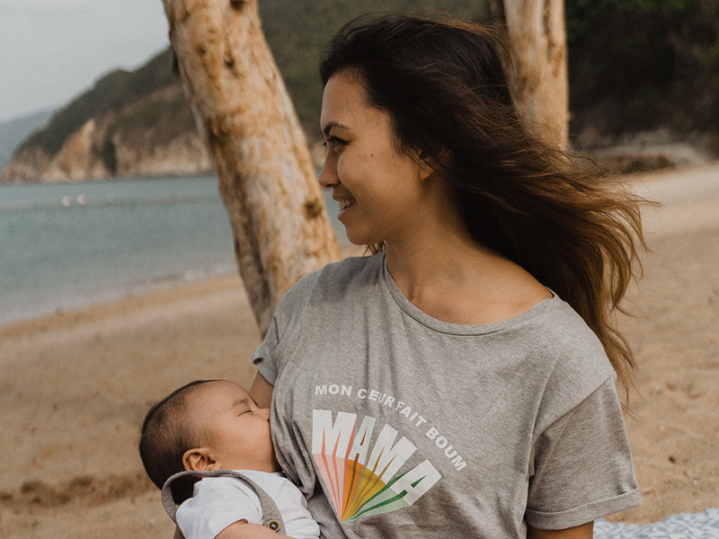 Josephine Tran and breastfeeding mums in Hong Kong